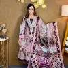 Rivaa Premium SWISS LAWN 3-piece(Mob Pink)