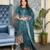 Premium SWISS LAWN 3-piece(Sea Green)